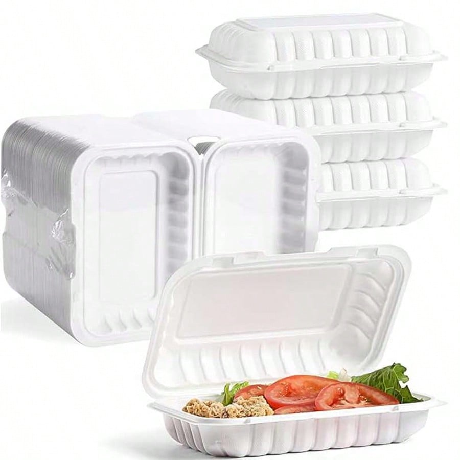 Meal Prep Restaurant - 50'li Paket Gıda Saklama Kapları, PP