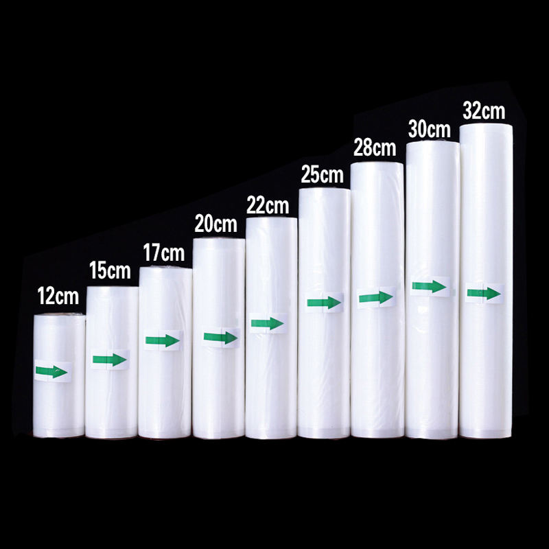Meal Prep Vacuum Seal Containers - 500cm/Rulo Mutfak Vakumlu Kilitli Poşetler Yeniden