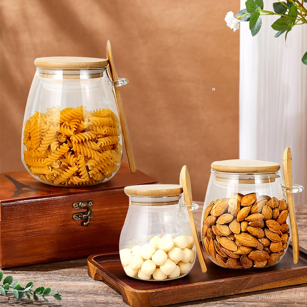 34oz mühürlü cam kavanoz kaşık - Meal Prep Glass Containers With Lids incelemesi ve fiyatı