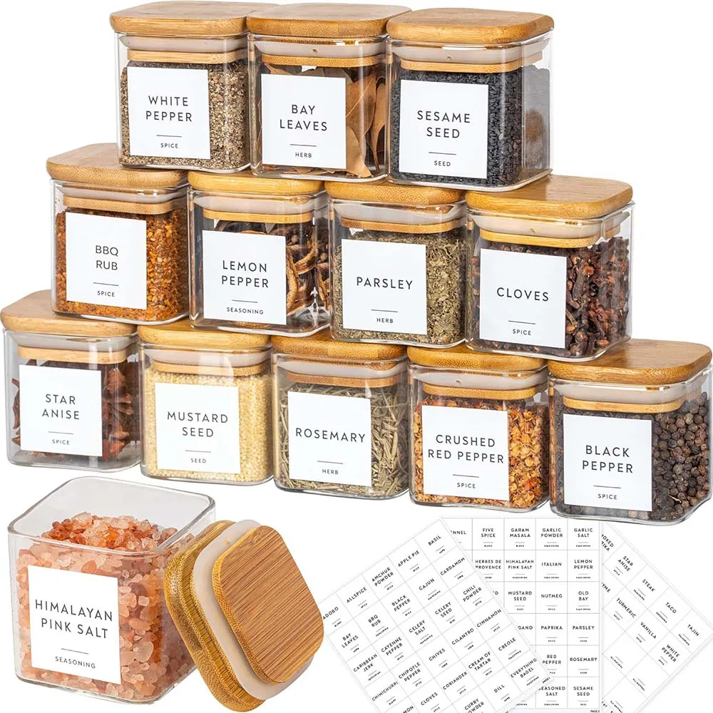 Bambu Kapaklı/Etiket Etiketli  - Meal Prep Glass Containers With Lids incelemesi ve fiyatı