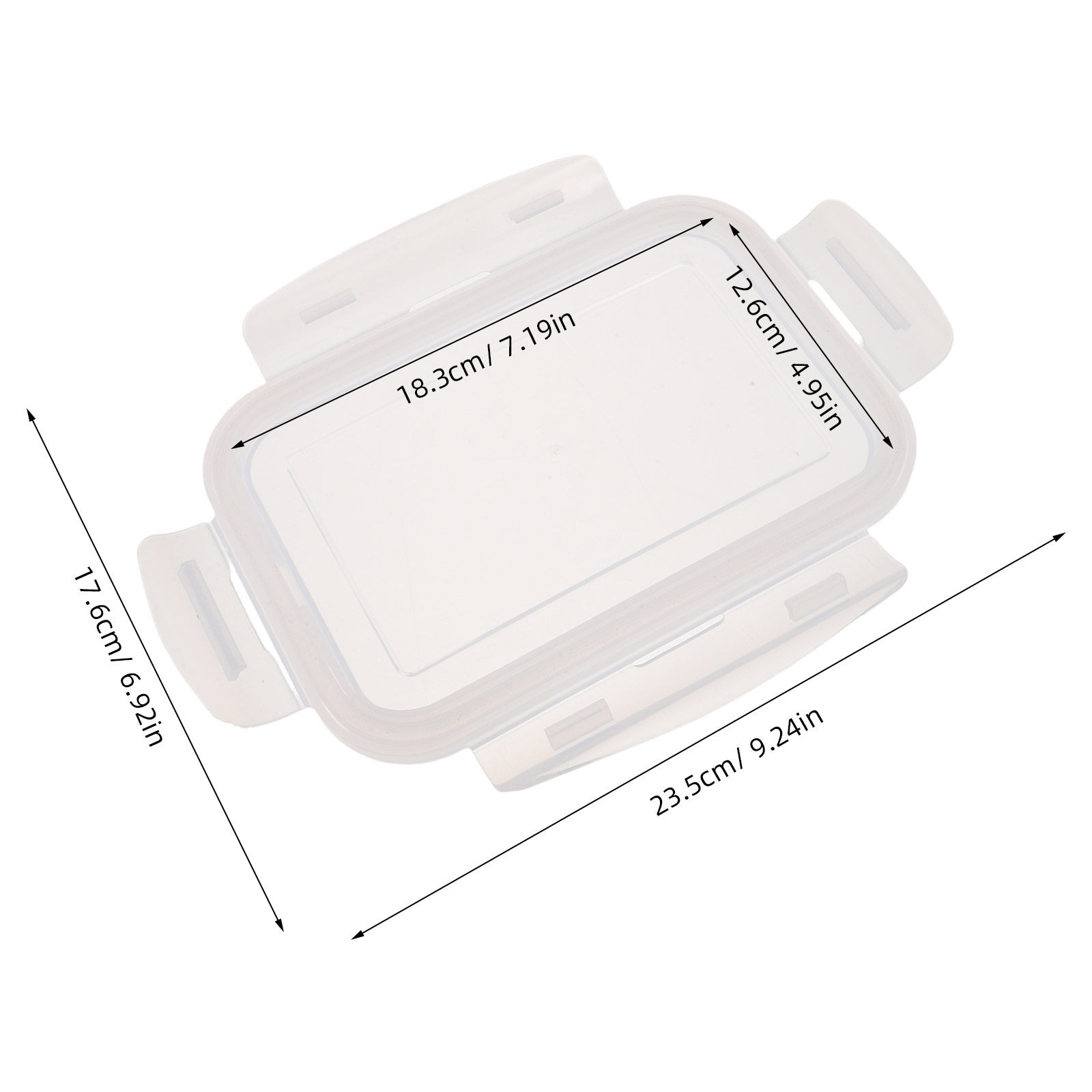 Hava Geçirmez Dikdörtgen Kapak - Meal Prep Glass Containers With Lids incelemesi ve fiyatı