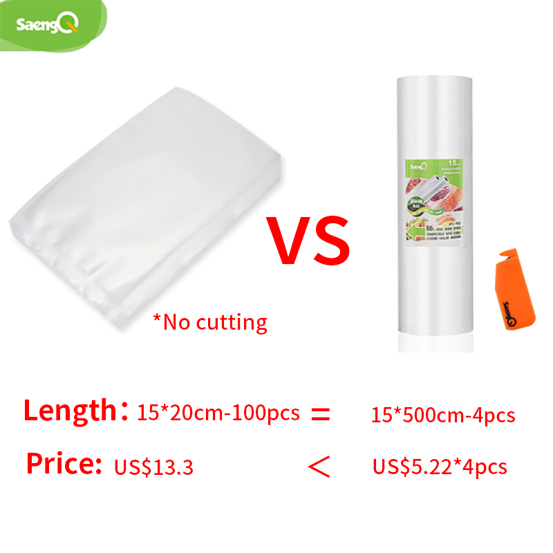 SaengQ Mutfak Vakum Torbaları  - Meal Prep Vacuum Seal Containers incelemesi ve fiyatı