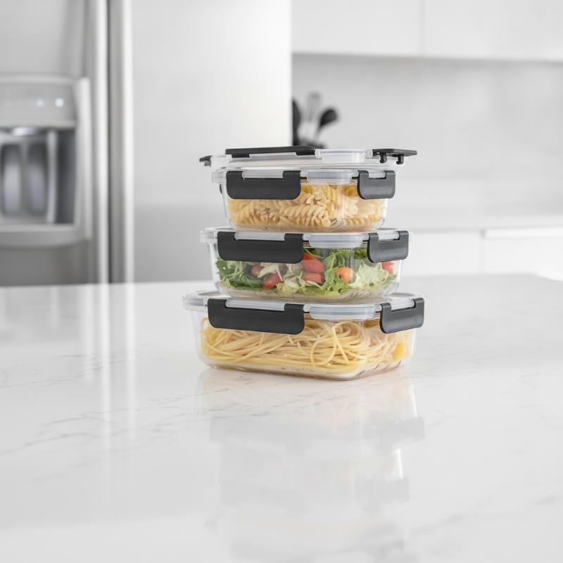 Hava Geçirmez, Sızdırmaz, Kapa - Meal Prep Glass Containers With Lids incelemesi ve fiyatı
