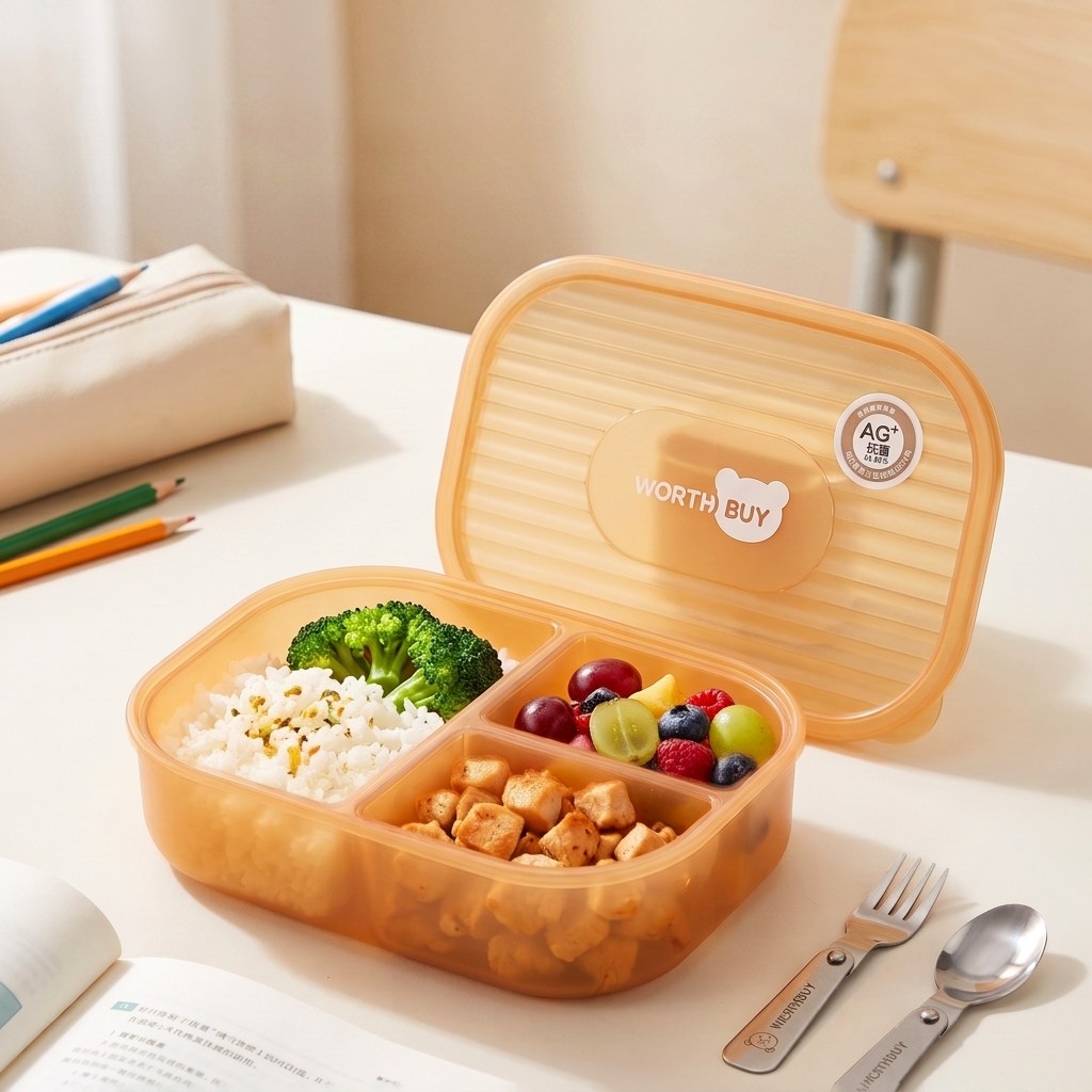 Japon Plastik Bento Kutusu Çoc - Meal Prep Kinder incelemesi ve fiyatı