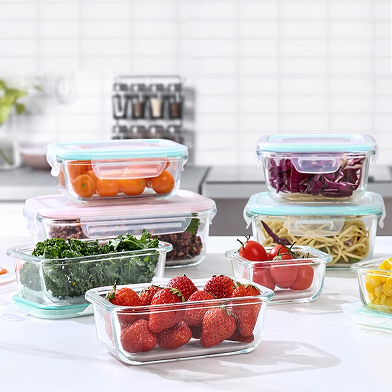 Borosilikat Cam Öğle Yemeği Ku - Meal Prep Glass Containers With Lids incelemesi ve fiyatı