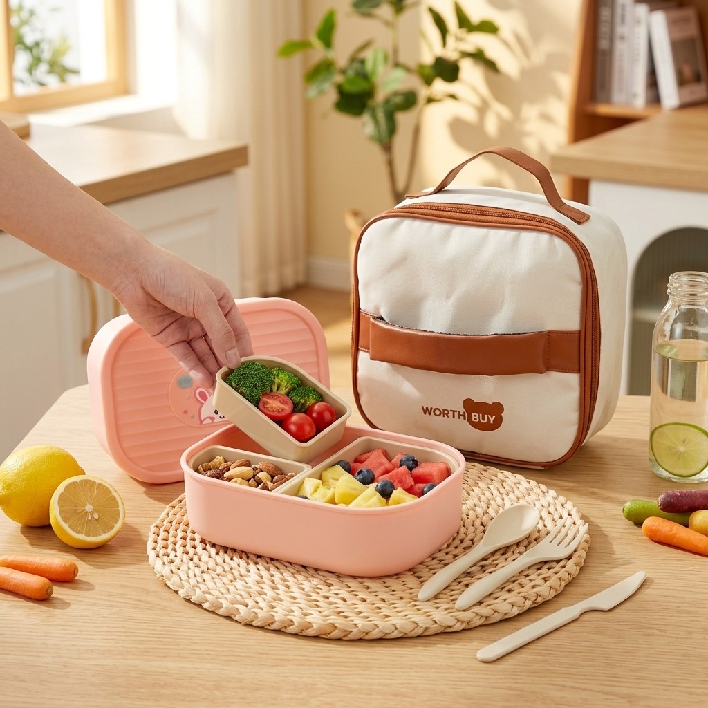 Çocuklar İçin Öğle Yemeği Kutu - Meal Prep Kinder incelemesi ve fiyatı